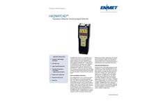 ENMET - Model HAZMATCAD Series - Hazardous Material Chemical Agent Detector - Literature