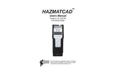 ENMET - Model HAZMATCAD Series - Hazardous Material Chemical Agent Detector - Manual