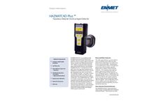 ENMET - Model HAZMATCAD Plus - Hazardous Material Chemical Agent Detector - Brochure