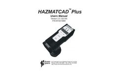 ENMET - Model HAZMATCAD Plus - Hazardous Material Chemical Agent Detector - Manual
