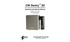 ENMET - Model CW Sentry 3G - Critical Infrastructure Monitor for CWA and TIC Threats - Manual