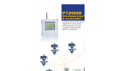 Model PT2008 - Wireless Gas Monitor & Controller Brochure
