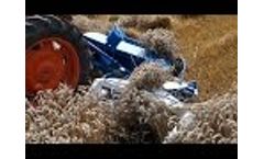 Tractor Mounted Harvester (Reaper Binder) TH1400- Video