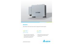 Delta - Model M250HV - Solar Inverter - Datasheet