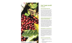 Fair Trade Certification Brochure