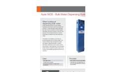 Aysix - WDS - Bulk Water Dispensing System Datasheet