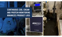 Case Study: Dairy Plant minimizes product loss with online COD, cream and protein monitoring 