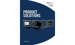 Product Brochure - Online Water Quality Monitoring Solutions - Real Tech
