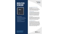 BOD/COD Sensor Specification Sheet - Wastewater Quality Monitoring