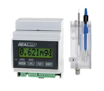 Real-Tech - Model FC1000L - Bypass Style Free Chlorine Sensor