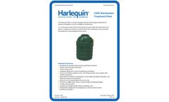Harlequin - Model CAP6 - Compact Sewage Treatment Plant - Spec Sheet