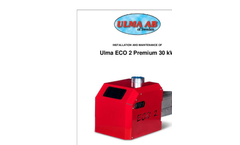 Ulma - Model Eco 2 Premium (30 kW) - Pellet Burner - Brochure