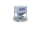 ULMA - Model MAFA Midi (730 l) - Strongly Built Fuel Pellet Container