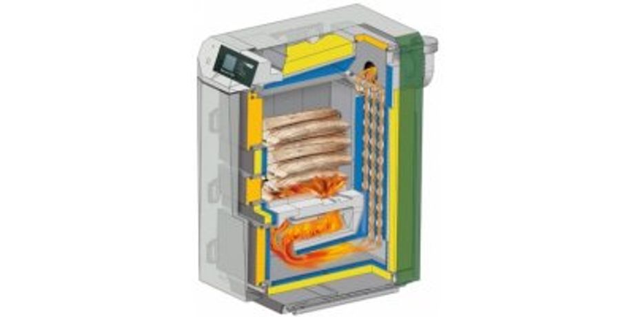 Herz - Commercial Boilers - Firestar Cutaway Log (15-40kW)