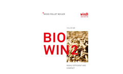 Windhager - Model BioWIN 2 Touch - Highly Efficient Compact Pellet Boiler - Brochure