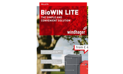 BioWIN - Model Lite - Wood Pellet Boilers Brochure