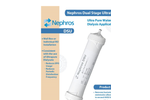 Nephros - Model DSU-D - Dialysis Ultra Filters Brochure