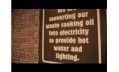 Used Cooking Oil Recycling - No collections, create Electricity &Heat @ KFC - Video