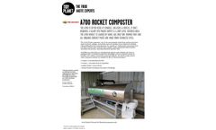 A700 Rocket Composter Specification Sheet 2022