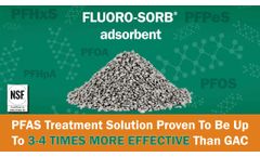 FLUORO-SORB Adsorbent: For the Removal and Remediation of PFAS - Video
