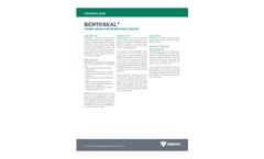 Bentoseal - Trowel-Grade Sodium Bentonite Sealant - Datasheet