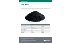 CETCO - Model GAC 8x30 - Granular Activated Carbon - Datasheet