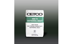 High TC Geothermal Grout - Enhanced Thermally Conductive Grout