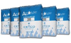 Accofloc - Model 350 - Bentonite Flocculant Aid for Use in Industrial and Municipal Treatment Plants