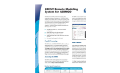 BREEZE Remote Modeling System (BRMS) Tech Sheet