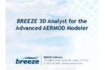 BREEZE3D Analyst for the Advanced AERMOD Modeler Brochure