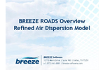 BREEZE ROADS Overview - Refined Air Dispersion Model - Brochure