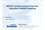 BREEZE Incident Analyst Overview - Presentations