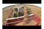 Krampe Big Body 550 S with John Deere and Claas Lexion Video