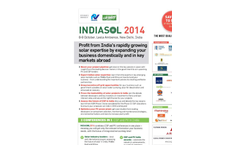 INDIASOL 2014 - Brochure