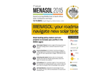 Menasol 2015 - Brochure
