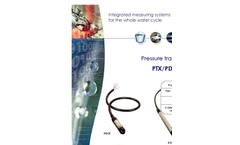 HYDREKA - Model PTX/PDCR 1830 - Pressure Transducers - Brochure