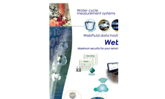 HYDREKA WebFluid - Water Cycle Measurement Systems - Brochure