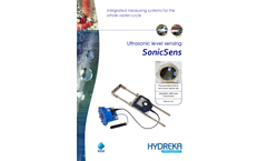 SonicSens Ultrasonic Level Sensing - Brochure
