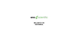 Eno Scientific - Model 1100 - Well Water Monitoring Instrument User Manual