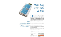 Data Logger Leaflet Brochure