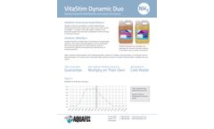 VitaStim - Model Dynamic Duo - Wastewater Ammonia Removal - Datasheet