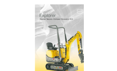 803 Smallest Compact Excavator Brochure