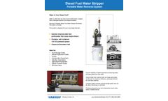 Reverso - Model DTP-90 - Diesel Fuel Water Stripper - Datasheet