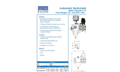 158 GPH - Automatic Duplex Fuel Water Separator Brochure