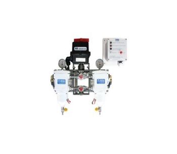 Model 158 GPH - Automatic Duplex Fuel Water Separator