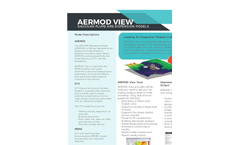 AERMOD View - Version 11.0 - Gaussian Plume Air Dispersion Modeling Software Package - Brochure