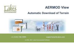 AERMOD View Automatic Terrain Download - Video