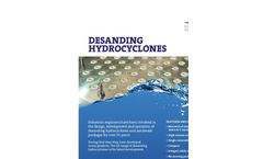 DS Desanding Hydrocyclones Data Sheet