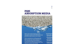 PS85 Oil Absorption Media Data Sheet