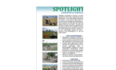 Spotlight Geophysical Services Qualifications Summary- Brochure